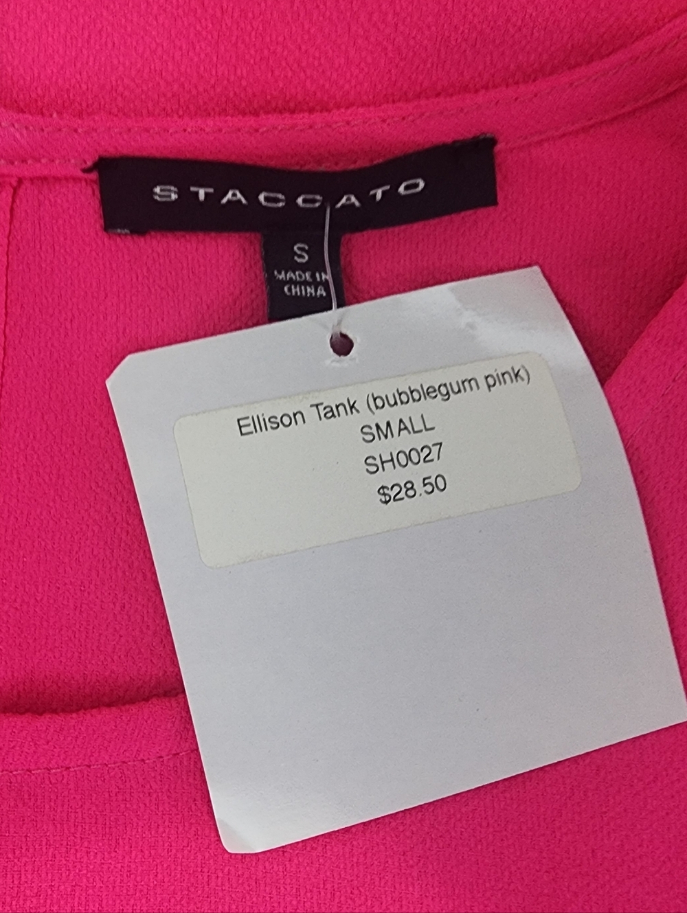 NWT Staccato Ellison Tank, Womens Small - Picture 5 of 6
